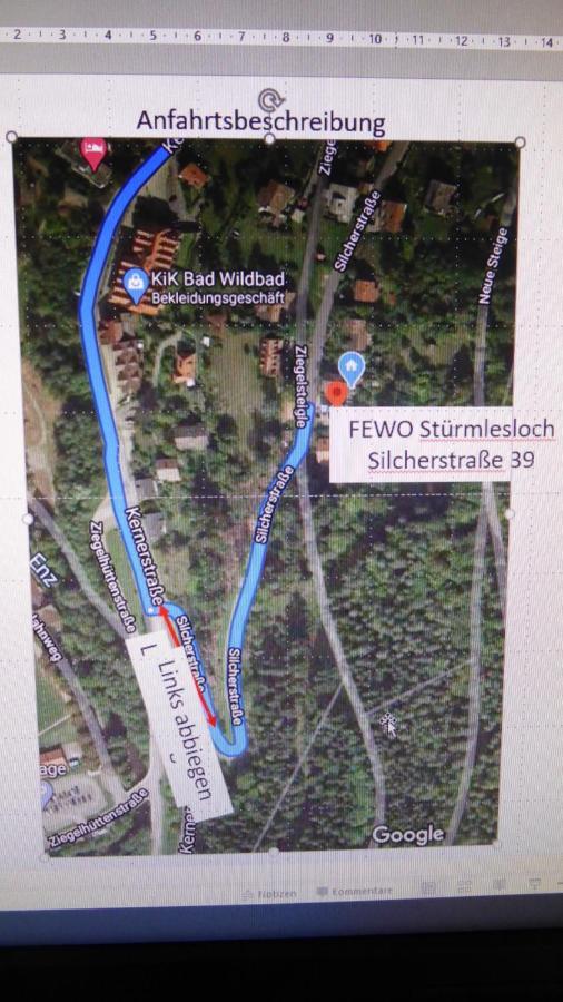 Stuermlesloch Apartment Bad Wildbad Luaran gambar